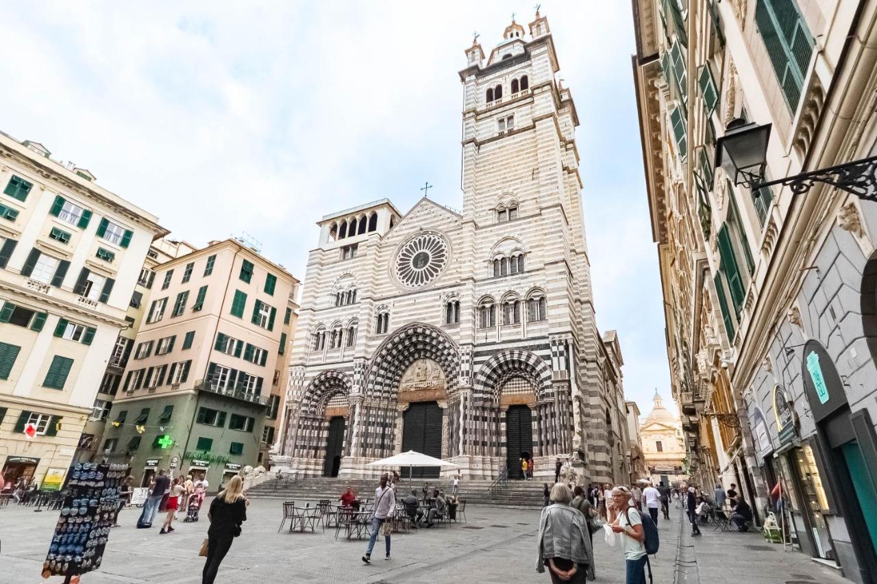 Cattedrale Di San Lorenzo Rooms Genova Kültér fotó